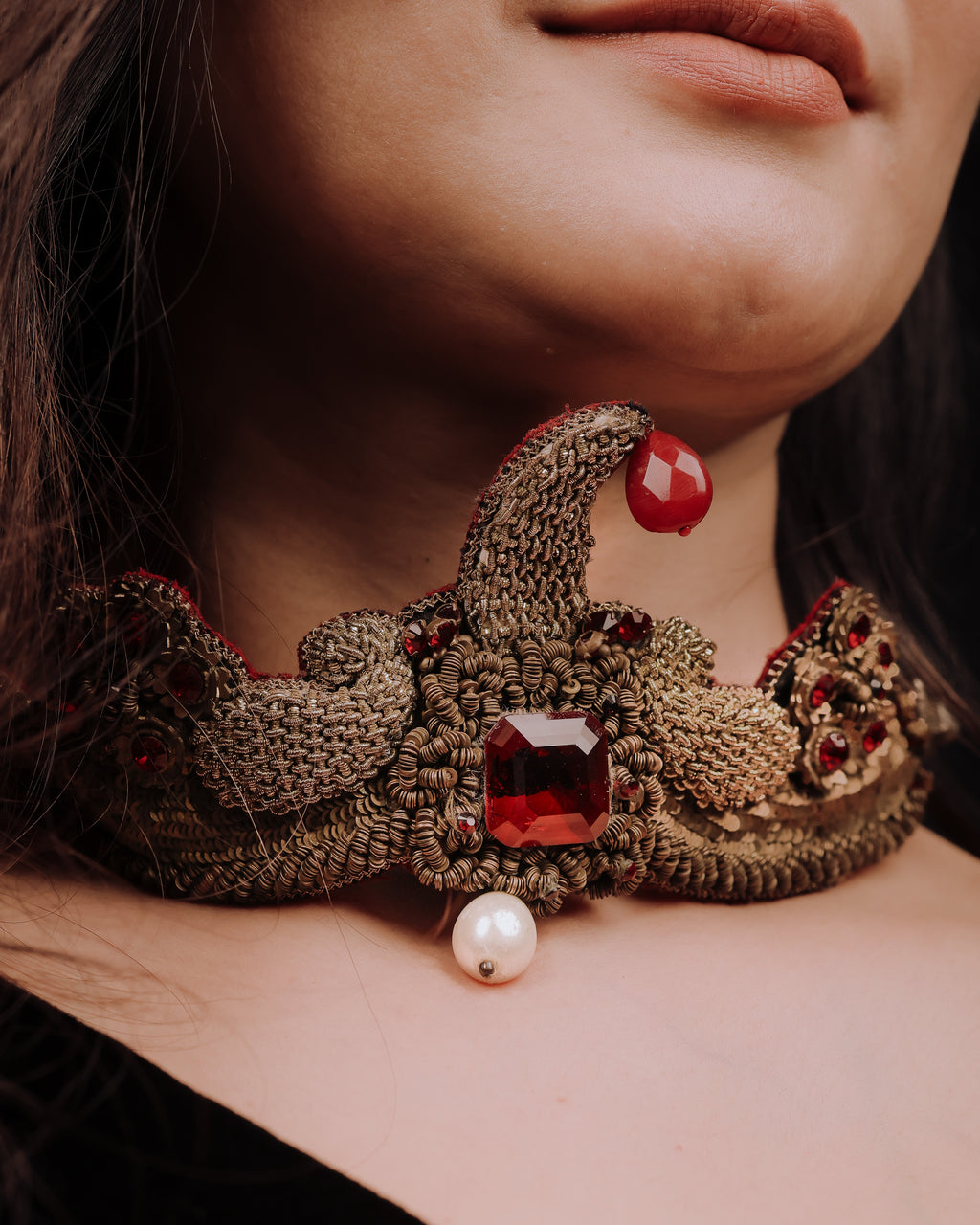 Rajsi Ruby Choker